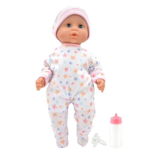Picture of BABY JOY 38CM WITH BEAN FILLED BUM